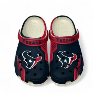 Houston Texans NFL Crocs NFL20123124004, Gift For Fan Houston Texans - White