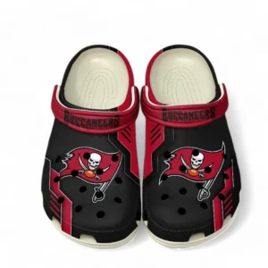 Tampa Bay Buccaneers NFL Crocs NFL20123124012, Gift For Fan Tampa Bay Buccaneers - White