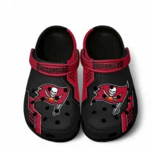 Tampa Bay Buccaneers NFL Crocs NFL20123124012, Gift For Fan Tampa Bay Buccaneers - Black
