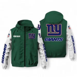 New York Giants NFL Windbreaker Jacket NFL29122824339, Gift For Fan New York Giants - Green