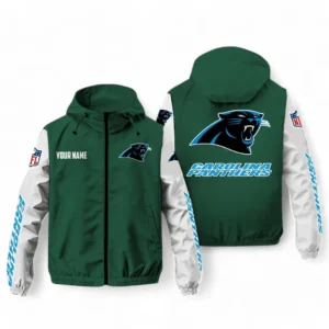 Carolina Panthers NFL Windbreaker Jacket NFL29122824342, Gift For Fan Carolina Panthers - Green