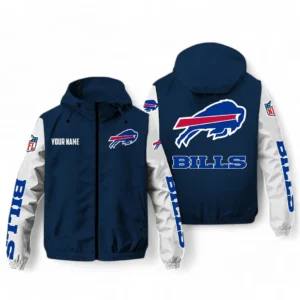 Buffalo Bills NFL Windbreaker Jacket NFL29122824359, Gift For Fan Buffalo Bills - Navy