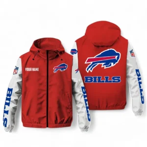 Buffalo Bills NFL Windbreaker Jacket NFL29122824359, Gift For Fan Buffalo Bills - Red