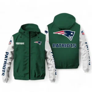New England Patriots NFL Windbreaker Jacket NFL29122824360, Gift For Fan New England Patriots - Green