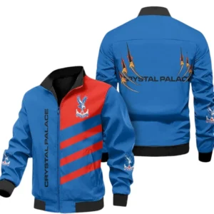 Crystal Palace EPL Stand Collar Jacket SPO0220007, Gift For Fan Crystal Palace