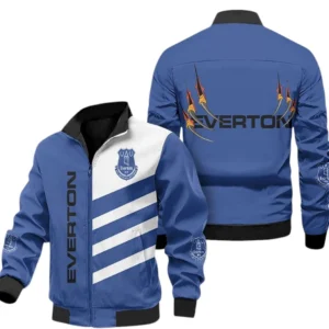 Everton EPL Stand Collar Jacket SPO0220008, Gift For Fan Everton