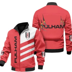 Fulham EPL Stand Collar Jacket SPO0220009, Gift For Fan Fulham