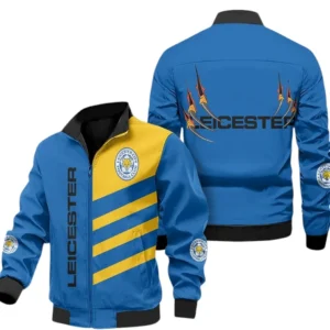 Leicester City EPL Stand Collar Jacket SPO0220011, Gift For Fan Leicester City