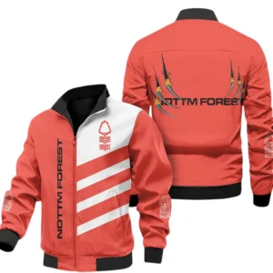Nottingham Forest EPL Stand Collar Jacket SPO0220016, Gift For Fan Nottingham Forest