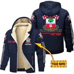 Southampton EPL Lamb Fleece Thick Coat SPO0520011, Gift For Fan Southampton - Navy