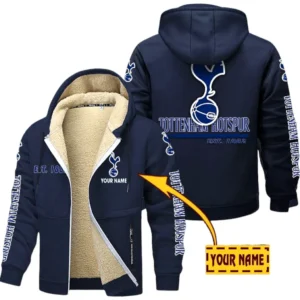 Tottenham EPL Lamb Fleece Thick Coat SPO0520013, Gift For Fan Tottenham - Navy