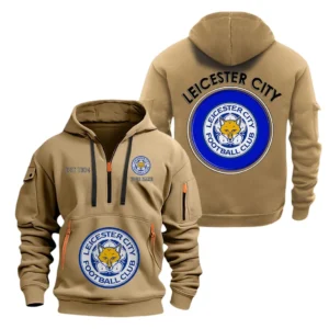 Leicester City EPL Hoodie Half Zipper SPO0619011, Gift For Fan Leicester City