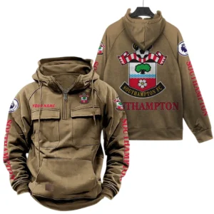 Southampton EPL Tactical Quarter Zip Hoodie SPO0819010, Gift For Fan Southampton