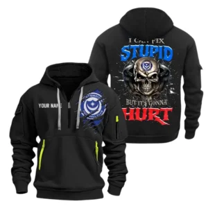 Portsmouth EPL Hoodie Half Zipper SPO1019022, Gift For Fan Portsmouth