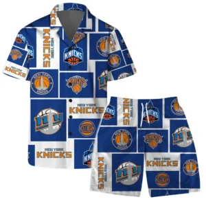 New York Knicks  Custom Hawaiian Shirts NBA761601089 - Gift For Fan New York Knicks, Hawaiian Shirts For Men