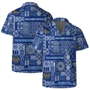 Golden State Warriors Hawaiian Set NBA761601130 - Gift For Fan Golden State Warriors - Hawaiian Shirt
