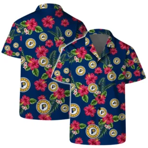 Indiana Pacers  Hawaiian Set NBA761601143 - Gift For Fan Indiana Pacers  - Hawaiian Shirt