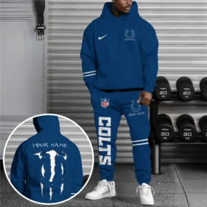 Indianapolis Colts NFL Hoodie Sweatpants Set NFL41010225568, Gift For Fan Indianapolis Colts - Color Team