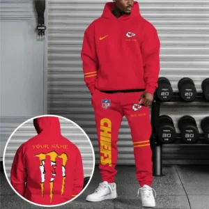 Kansas City Chiefs NFL Hoodie Sweatpants Set NFL41010225570, Gift For Fan Kansas City Chiefs - Color Team