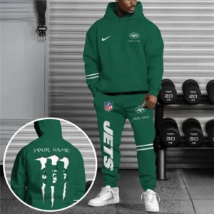 New York Jets NFL Hoodie Sweatpants Set NFL41010225579, Gift For Fan New York Jets - Color Team