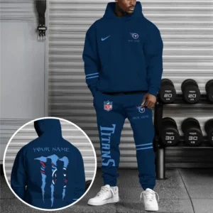 Tennessee Titans NFL Hoodie Sweatpants Set NFL41010225585, Gift For Fan Tennessee Titans - Color Team