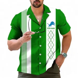 Detroit Lions NFL Hawaiian Shirt NFL59011125348, Gift For Fan Detroit Lions - Green