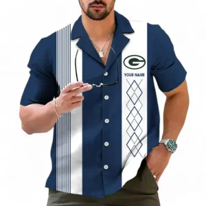 Green Bay Packers NFL Hawaiian Shirt NFL59011125351, Gift For Fan Green Bay Packers - Navy