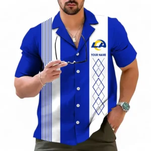 Los Angeles Rams NFL Hawaiian Shirt NFL59011125357, Gift For Fan Los Angeles Rams - Blue