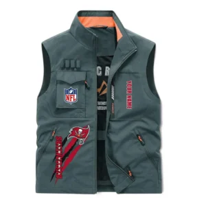 Tampa Bay Buccaneers NFL Outdoor Sleeveless Vest NFL75011525362, Gift For Fan Tampa Bay Buccaneers - Bean Green
