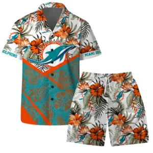 Miami Dolphins NFL Custom Hawaiian Shirts NFL79011725576, Gift For Fan Miami Dolphins