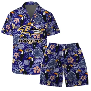 Baltimore Ravens NFL Custom Hawaiian Shirts NFL79011725618, Gift For Fan Baltimore Ravens