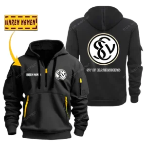 SV Elversberg Bundesliga Hoodie Half Zipper SPO048037, Gift For Fan SV Elversberg - Black