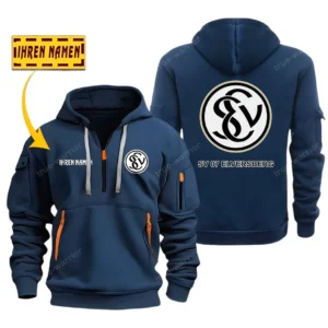SV Elversberg Bundesliga Hoodie Half Zipper SPO048037, Gift For Fan SV Elversberg - Navy
