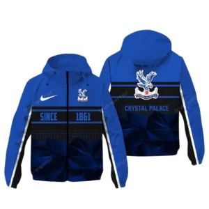 Crystal Palace EPL Windbreaker Jacket SPO0720007, Gift For Fan Crystal Palace - Blue
