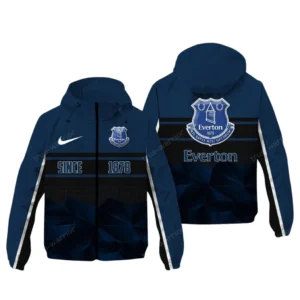 Everton EPL Windbreaker Jacket SPO0720008, Gift For Fan Everton - Navy