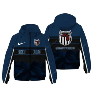Grimsby Town  EPL Windbreaker Jacket SPO0720010, Gift For Fan Grimsby Town  - Navy