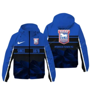 Ipswich Town  EPL Windbreaker Jacket SPO0720011, Gift For Fan Ipswich Town  - Blue
