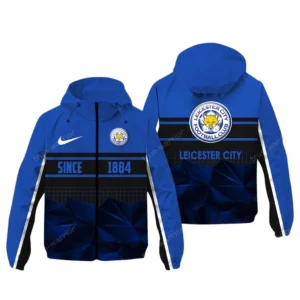 Leicester City EPL Windbreaker Jacket SPO0720012, Gift For Fan Leicester City - Blue