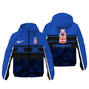 Nottingham Forest EPL Windbreaker Jacket SPO0720017, Gift For Fan Nottingham Forest - Blue