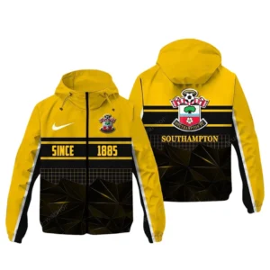 Southampton EPL Windbreaker Jacket SPO0720018, Gift For Fan Southampton - Yellow