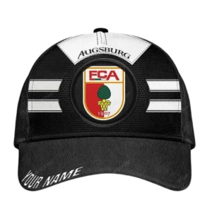 FC Augsburg Bundesliga Classic Cap SPO088002, Gift For Fan FC Augsburg - Black