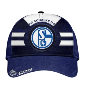 FC Schalke 04 Bundesliga Classic Cap SPO088003, Gift For Fan FC Schalke 04 - Navy