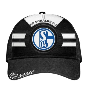 FC Schalke 04 Bundesliga Classic Cap SPO088003, Gift For Fan FC Schalke 04 - Black