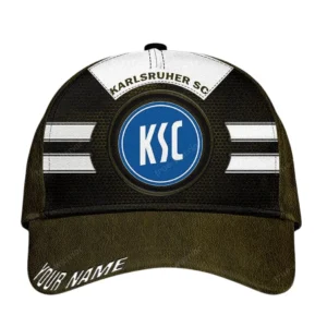 Karlsruher SC Bundesliga Classic Cap SPO088006, Gift For Fan Karlsruher SC - Army Green