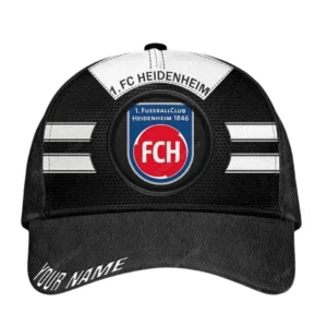 FC Heidenheim Bundesliga Classic Cap SPO088007, Gift For Fan FC Heidenheim - Black