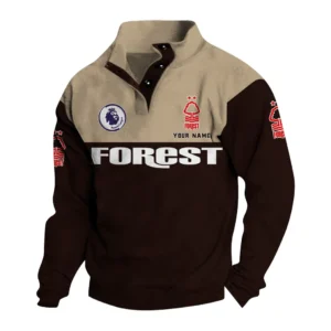 Nottingham Forest EPL Casual Jacket SPO0920015, Gift For Fan Nottingham Forest - Black