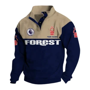 Nottingham Forest EPL Casual Jacket SPO0920015, Gift For Fan Nottingham Forest - Navy