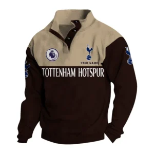 Tottenham Hotspur EPL Casual Jacket SPO0920016, Gift For Fan Tottenham Hotspur - Black