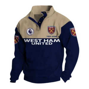 West Ham United EPL Casual Jacket SPO0920017, Gift For Fan West Ham United - Navy