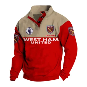West Ham United EPL Casual Jacket SPO0920017, Gift For Fan West Ham United - Red